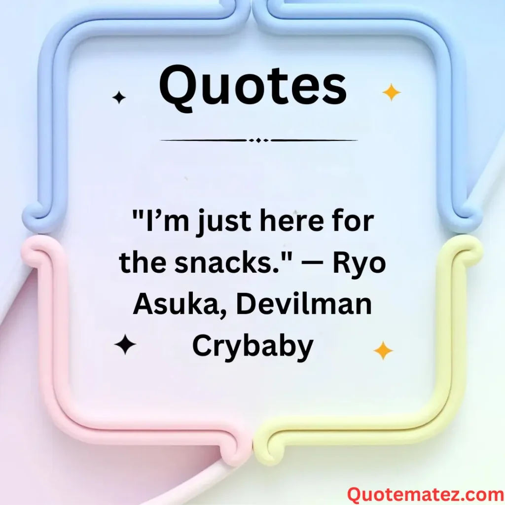 Fun Anime Quotes