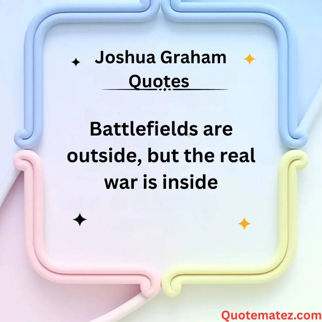 Joshua Graham Quotes About Strength