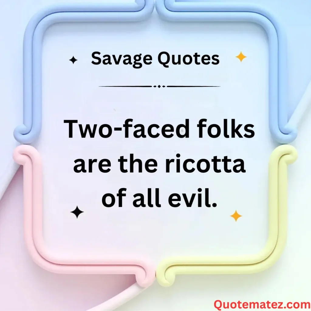 Quotes About Two-Faced