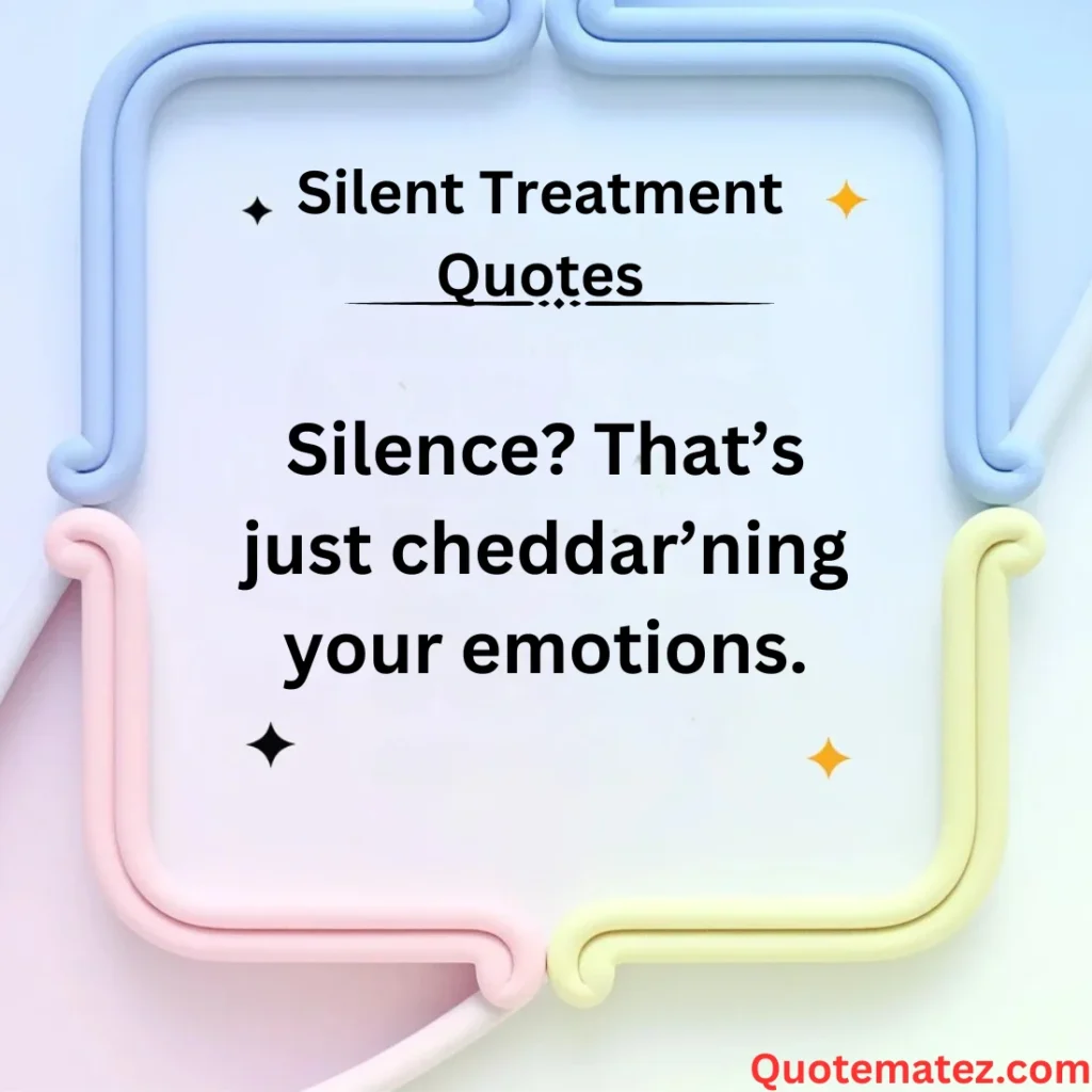 Silly Cheese Jokes About Silence