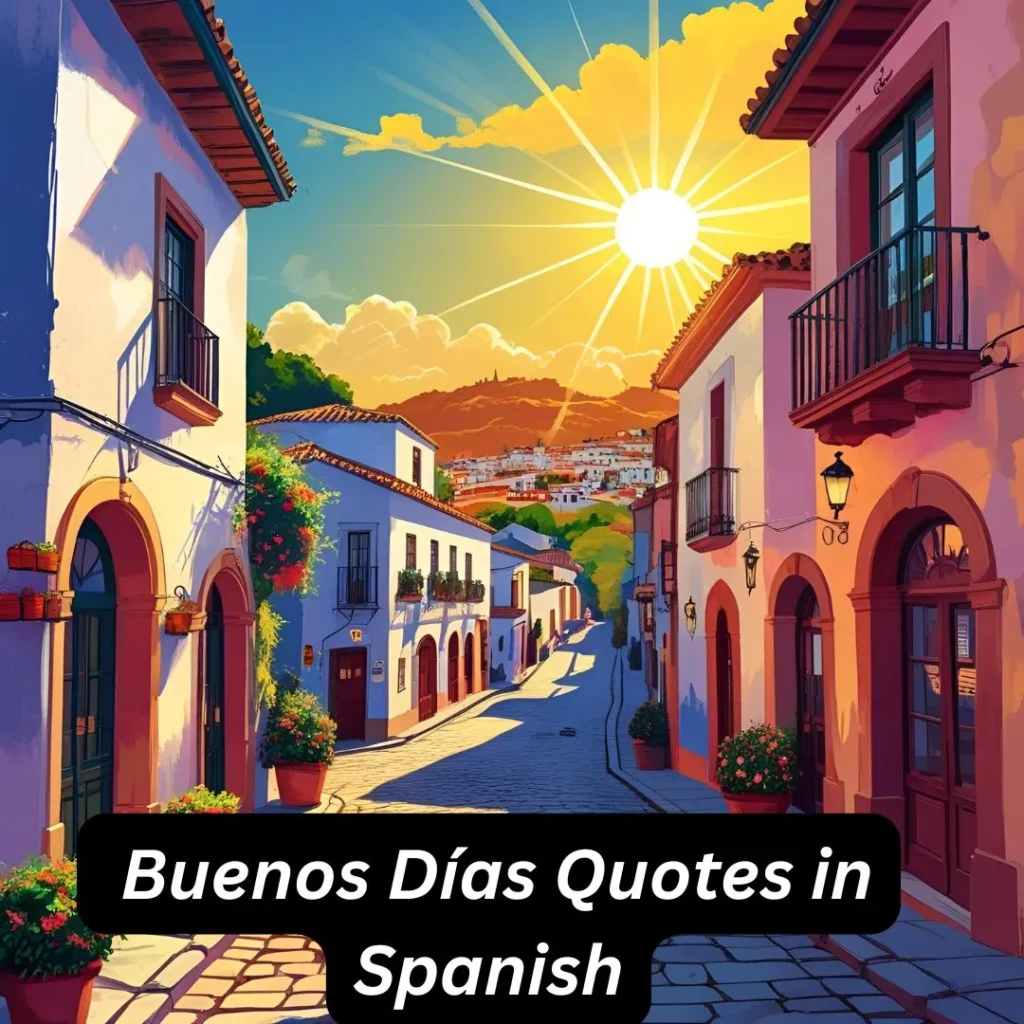 Buenos Días Quotes in Spanish