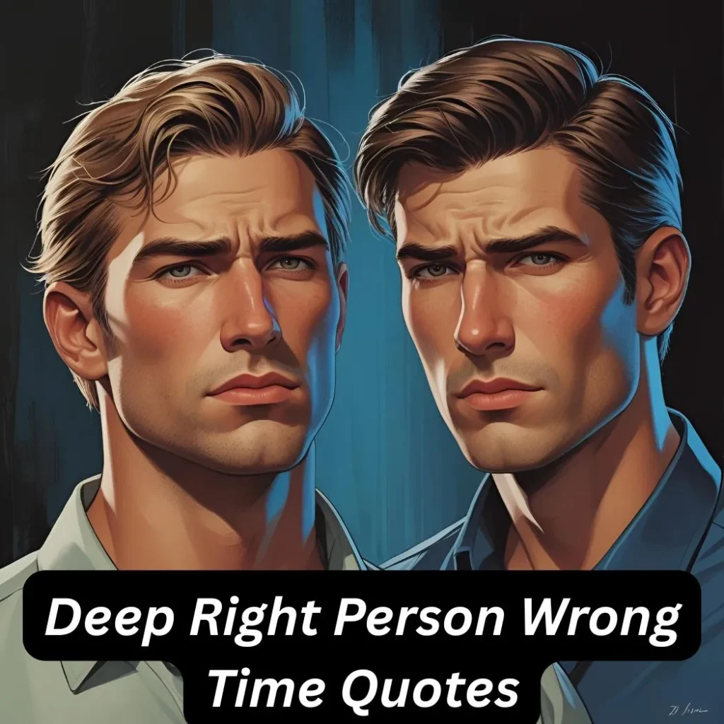 Deep Right Person Wrong Time Quotes