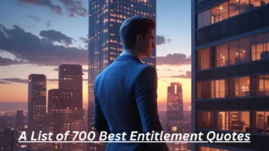 Read more about the article 700+Best Entitlement Quotes for 2025