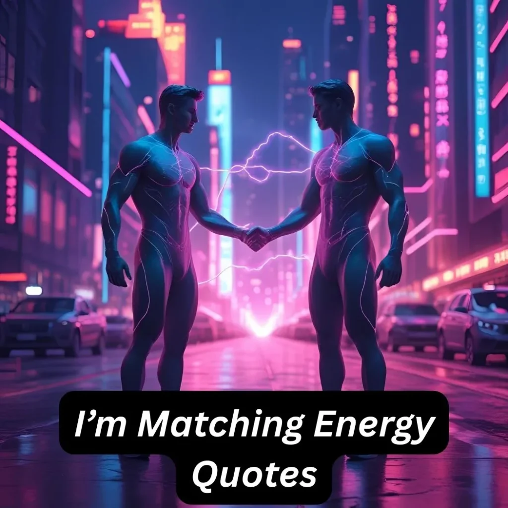 I’m Matching Energy Quotes