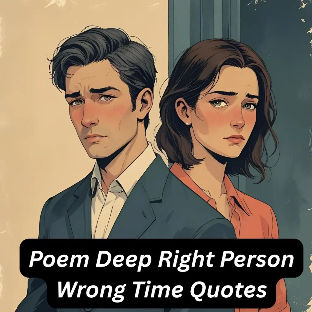 Poem Deep Right Person Wrong Time Quotes