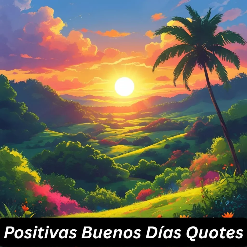 Positivas Buenos Días Quotes