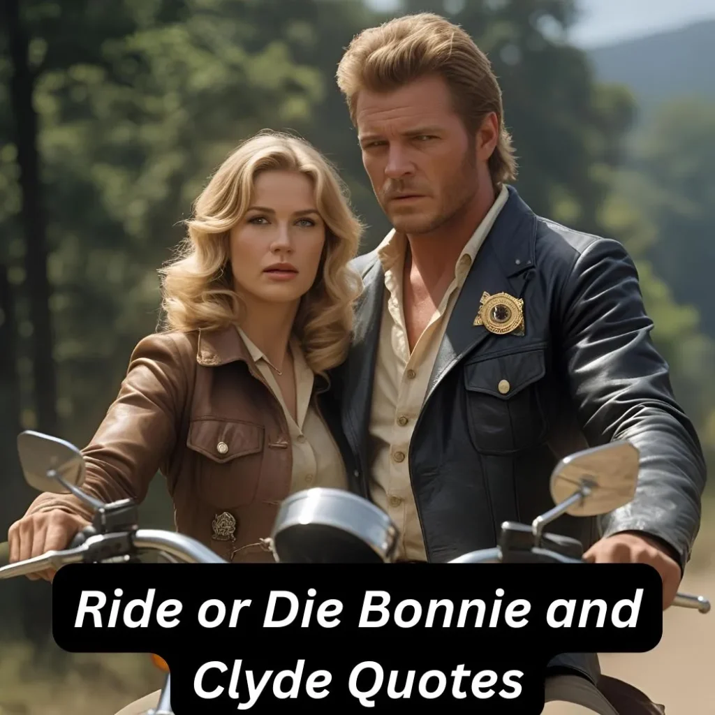Ride or Die Bonnie and Clyde Quotes