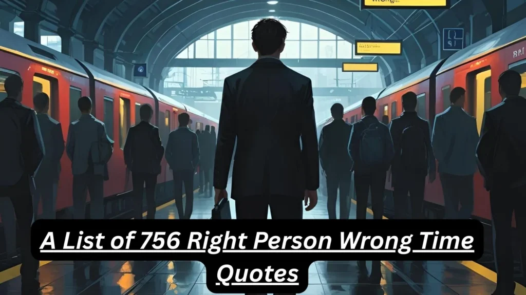 756+Best Right Person Wrong Time Quotes for 2025